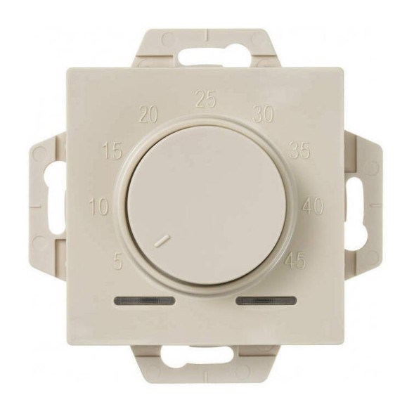 Термостат Schneider Electric Atlasdesign Бежевый электронный для теплого пола, с датчиком, 10 A ATN000235