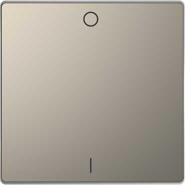 Клавиша Merten D-Life никель 1-ная с символом o/i или вкл/выключателя MTN3301-6050