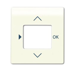 Плата центральная (накладка) ABB Impuls слоновая кость для таймера 6455 6456 2CKA006430A0341 6435-72