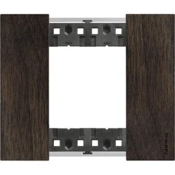 Рамка Bticino Living Now NOCE 2-модульная KA4802LG