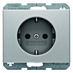 Штепсельная розетка Berker K.5 SCHUKO 41157003