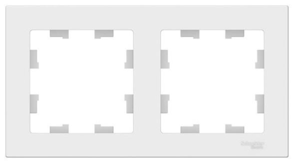 ATN001302 Рамка Atlasdesign 2-постовая универсальная, ЛОТОС Schneider Electric