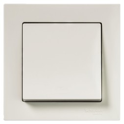 Рамка Schneider Electric Atlasdesign Бежевый 1 пост ATN000201