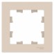 Рамка Schneider Electric Atlasdesign Бежевый 1 пост ATN000201