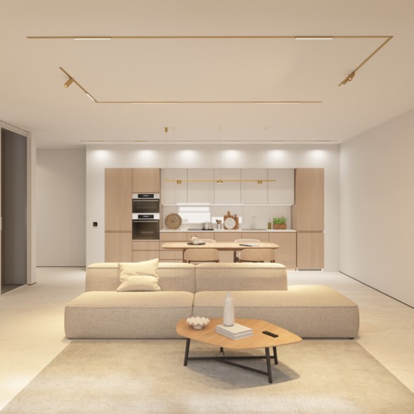 Светильник трековый SHINE LINEAR ZigBee DK5951-SB