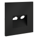 Накладка для розетки TV+RJ45 кат. 6, S70 (графит)