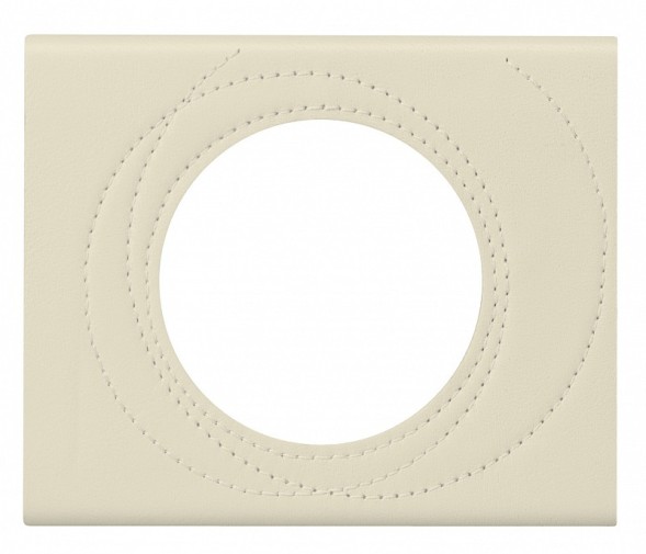 Рамка Legrand Celiane Кожа/Текстиль Кожа макиато 1 пост 069431