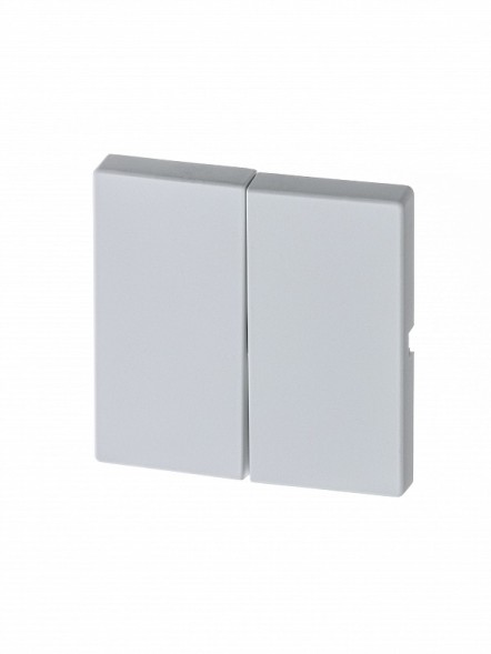 Клавиша ABB для 2-клавишных выключателей/переключателей/кнопок белый бархат 2CKA001751A3024 1785-884