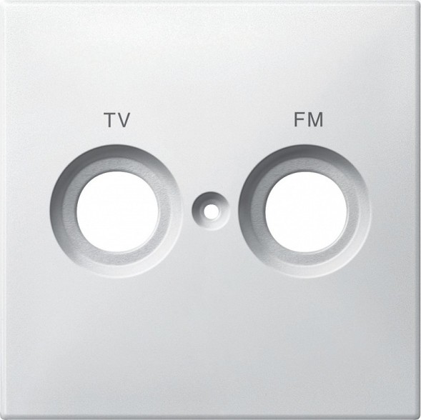Центральная плата Merten Artec белый с маркировкой TV+FM MTN299719