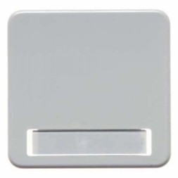 Клавиша Berker IP44 полярная белизна с полем для надписей с блеском Влагозащищенный скрытый монтаж 162909