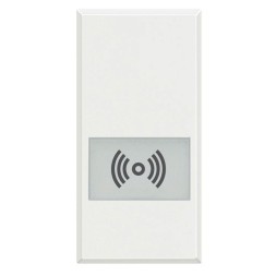 Клавиши Bticino Axolute Белый с подсвечиваемыми символами для выключатель в дизайне AXIAL - 1 модуль, сигнализация HD4921LL