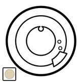 Лицевая панель Legrand Celiane слоновая кость светорегулятора с индикацией IOBL 066266