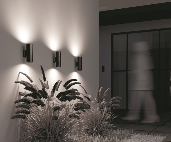 Уличный настенный светильник Outdoor O583WL-02B