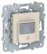Датчик движения Schneider Electric Unica Studio Бежевый с выключателем, 10А NU552544
