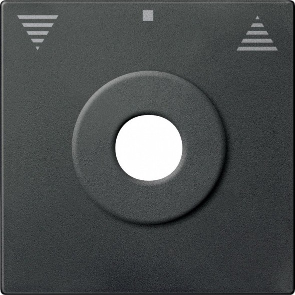 Центральная плата Merten M-серия антрацит с маркировкой «вверх/стоп/вниз» MTN3883-0414