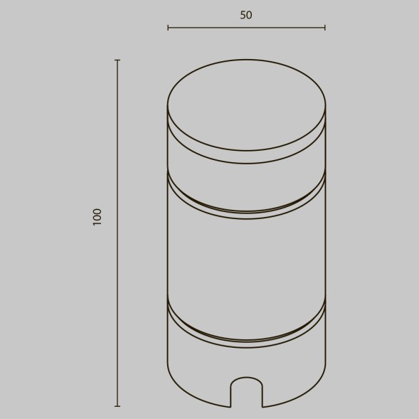 Ландшафтный светильник Outdoor O474FL-L2GF3K