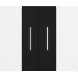 Рамка Bticino Living Now Белый 2-модульная KA4802KW