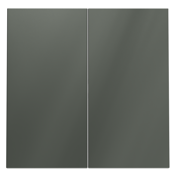 Клавиши для выключателя/переключателя двухклавишного, S70 (титан)