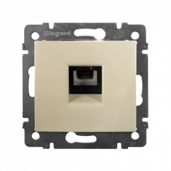 Розетка Legrand Valena Слоновая кость ТЛФ 1-ая 774338