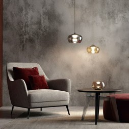 Подвесной светильник FLOA DK6742-BK+AM