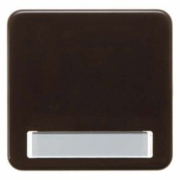 Клавиша Berker IP44 коричневый с полем для надписей с блеском Влагозащищенный скрытый монтаж 162901