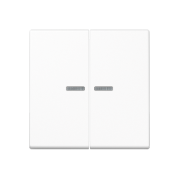 Клавиша Jung A серия Белый двойная с/п A595KO5WW