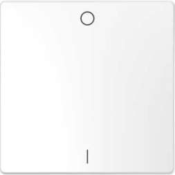 Клавиша Merten D-Life белый лотос 1-ная с символом o/i или вкл/выключателя MTN3301-6035