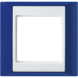 Рамка Jung A Plus Синий / Белый 1 пост Jung AP581BLWW