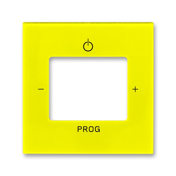 Накладка ABB Levit жёлтый для механизмов FM радио / Busch-iNet радио / Bluetooth радио 2CHH704020A4064 3299H-A40200 64