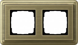 Рамка Gira Classix Бронза 2-постовая 0212621