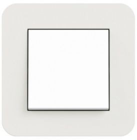 Рамка Gira E3 Светло-серый / Антрацит с антрацитовой подложкой 1 пост 0211421