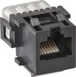 Вставка компьютерной розетки Gira 3 кат. Гнездо стандарта Modular Jack/Western Technik AMP 004500