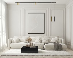 DK8008-BG Подвесной светильник SMART SPOT 9W DIM 2700K-6000K матовое золото с черным