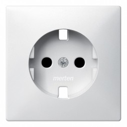 Центральная плата Merten Artec белый для механизма розетки SCHUKO MTN2330-4019
