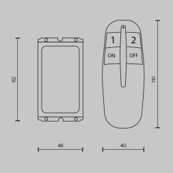 Пульт для управления освещением Lighting control MRC002B