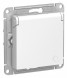 Розетка Schneider Electric Atlasdesign с заземлением Белый со шторк с крышкой, 16А, IP44, механизм ATN440146
