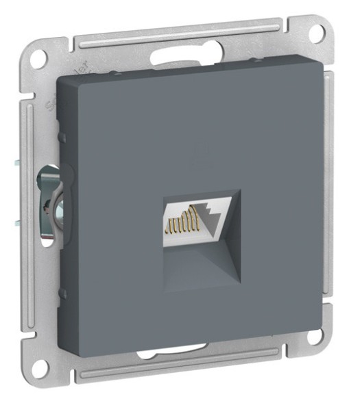 РОЗЕТКА компьютерная RJ45, кат. 5е, механизм, ГРИФЕЛЬ Schneider Electric Art Gallery GAL000783