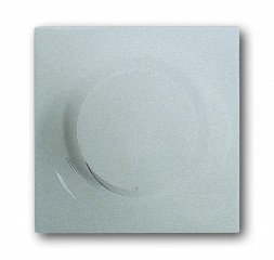 Клавиша ABB Impuls серебристый металлик для двухканального светорегулятора 6565 U 2CKA006599A2923 6545-783