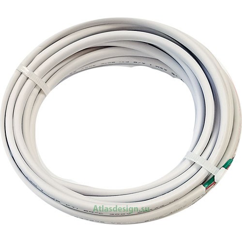 ТЕРМОСТАТ Schneider Electric Atlasdesign Белый ТЕРМОСТАТ электрон. теплого пола с датчиком, 10A, механизм ATN000135