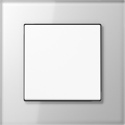 Рамка Jung LS Plus Белое стекло 1 пост LSP981GLWW