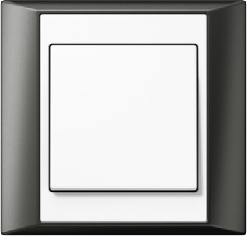 Рамка Jung A Plus Антрацит / Белый 1 пост Jung AP581ANTWW