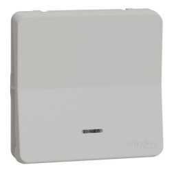 Механизм переключателя с подсветкой Schneider Electric IP55 Mureva Styl Белый MUR39024