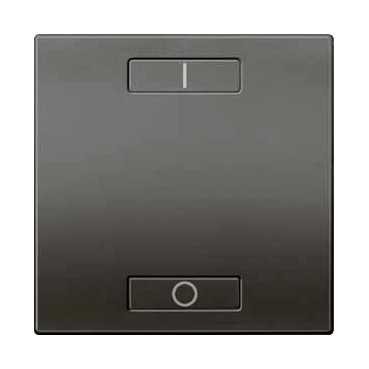 Двухкнопочный Выключатель Schneider Electric Unica Class Top графит с индикатором led MGU5.530.12