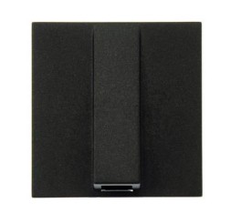 Вывод кабельный ABB Zenit антрацит двухмодульный 2CLA220700N1801 N2207 AN