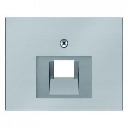 Центральная панель Berker R.1 Berker K.5 нержавеющая сталь для розетки UAE 14077004