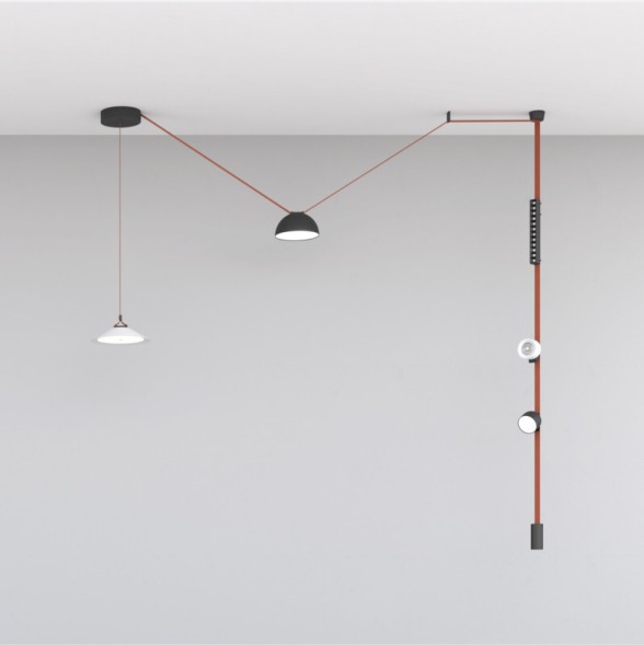 Трековый светильник BELTY GRILL DK5571-BK