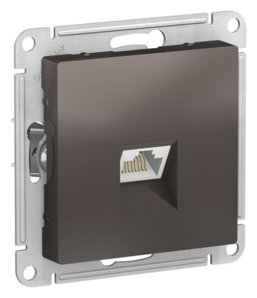 РОЗЕТКА компьютерная RJ45, кат. 5е, механизм, МОККО Schneider Electric Art Gallery GAL000683
