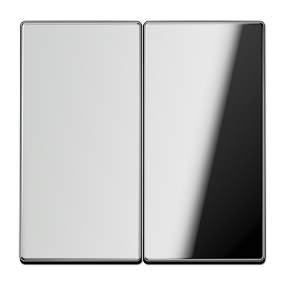 Клавиша Jung LS серия Блестящий хром 2-я GCR2995