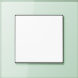 Рамка Jung LS Plus Светло-зеленый 1 пост LSP981GLAS