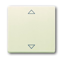 Клавиша ABB savanne/слоновая кость для механизма электронного выключателя Busch-Jalousiecontrol 6411 U-101 6411 U/S-101 6418 U реле 6402 U 2CKA006430A0327 6430-82-102